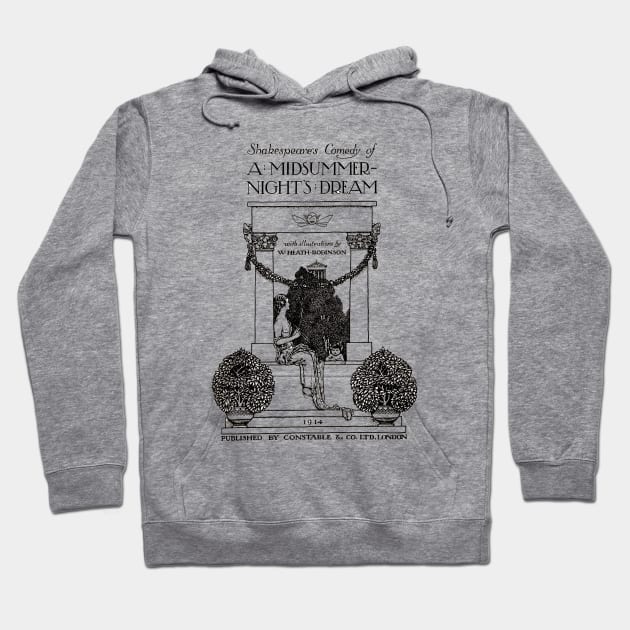 A Midsummer Night's Dream William Shakespeare Title Page Hoodie by buythebook86